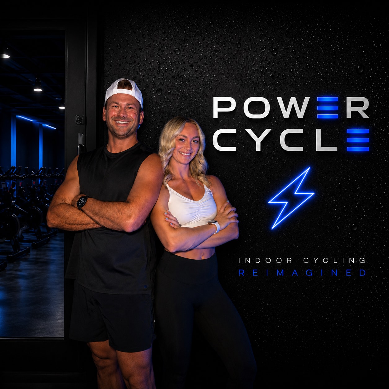 Travis and Victoria — PowerCycle Northville instructors